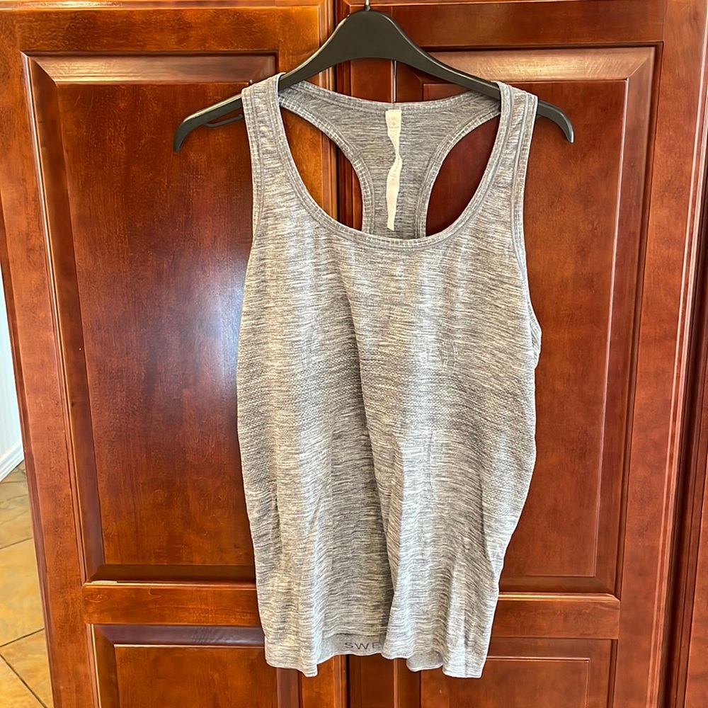 Lululemon athletica gray swiftly tech tank top